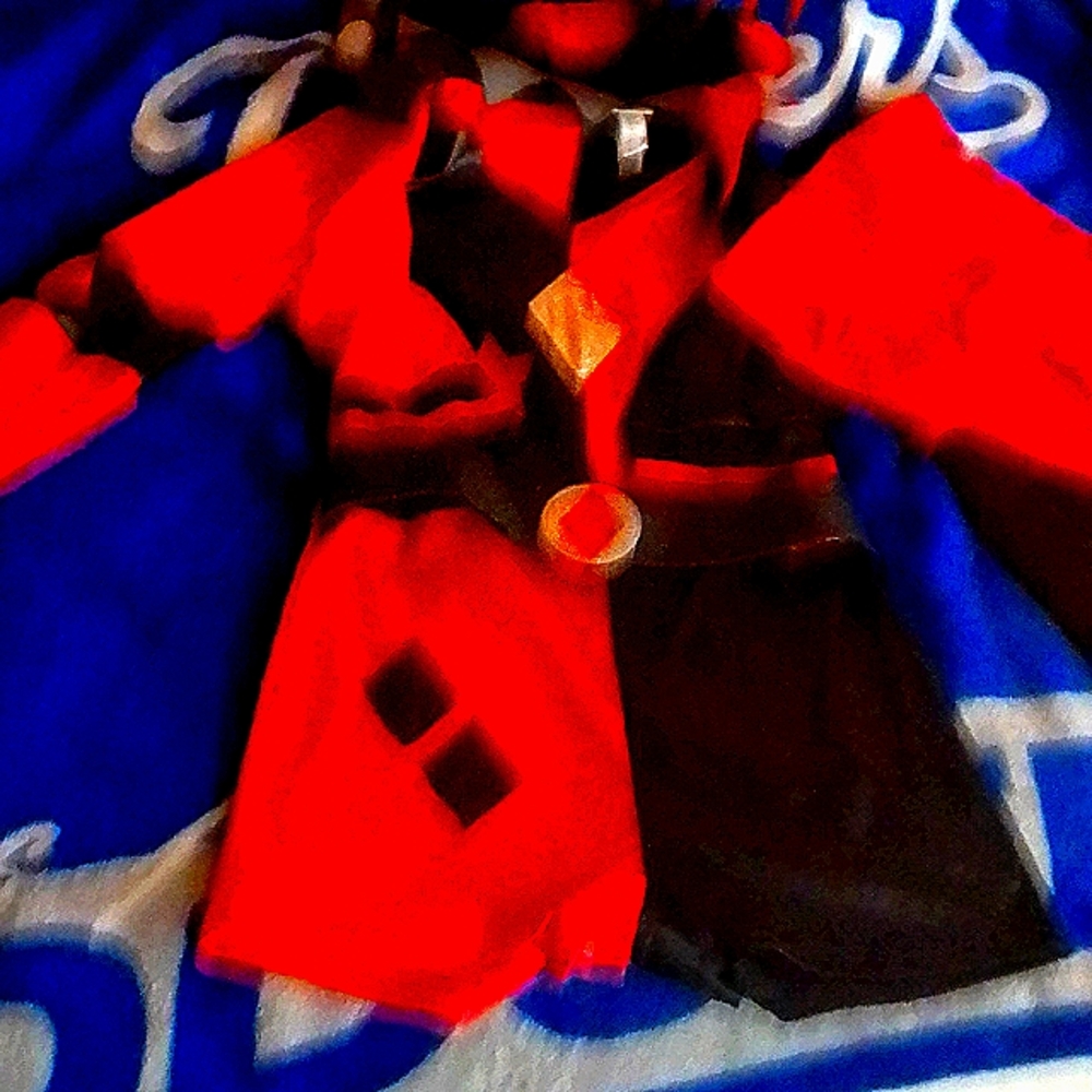 Harley Quinn costume Small Red/Black